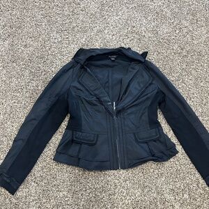 White House Black Market Leather Jacket
